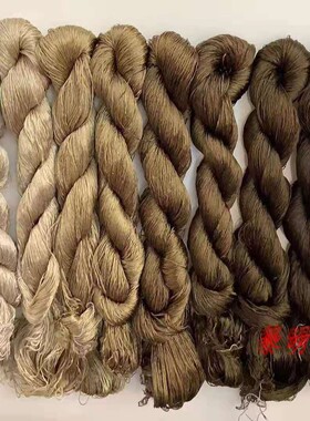 黎明刺绣12号纯色系列刺绣缠花专用蚕丝线手工苏绣厂家直销