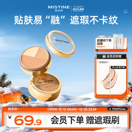 Mistine蜜丝婷三色遮瑕膏