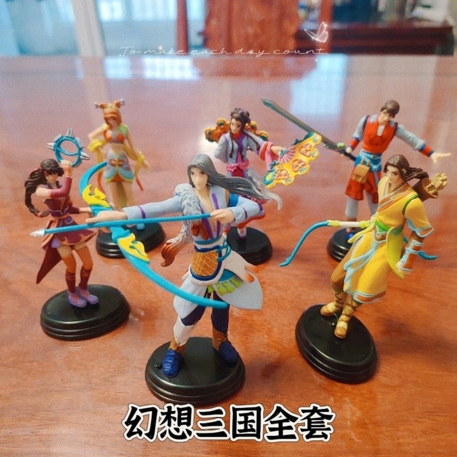 幻想三国志3啸月 夏皓 瞳影 默心 水湘灵唐周绝版淘米扭蛋