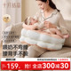 十月结晶双层哺乳枕新生儿坐躺枕头护腰支撑喂奶神器防溢奶斜坡枕