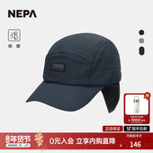 NEPA耐葩24秋冬户外男女款 鸭舌帽保暖防风防寒帽7KF7437