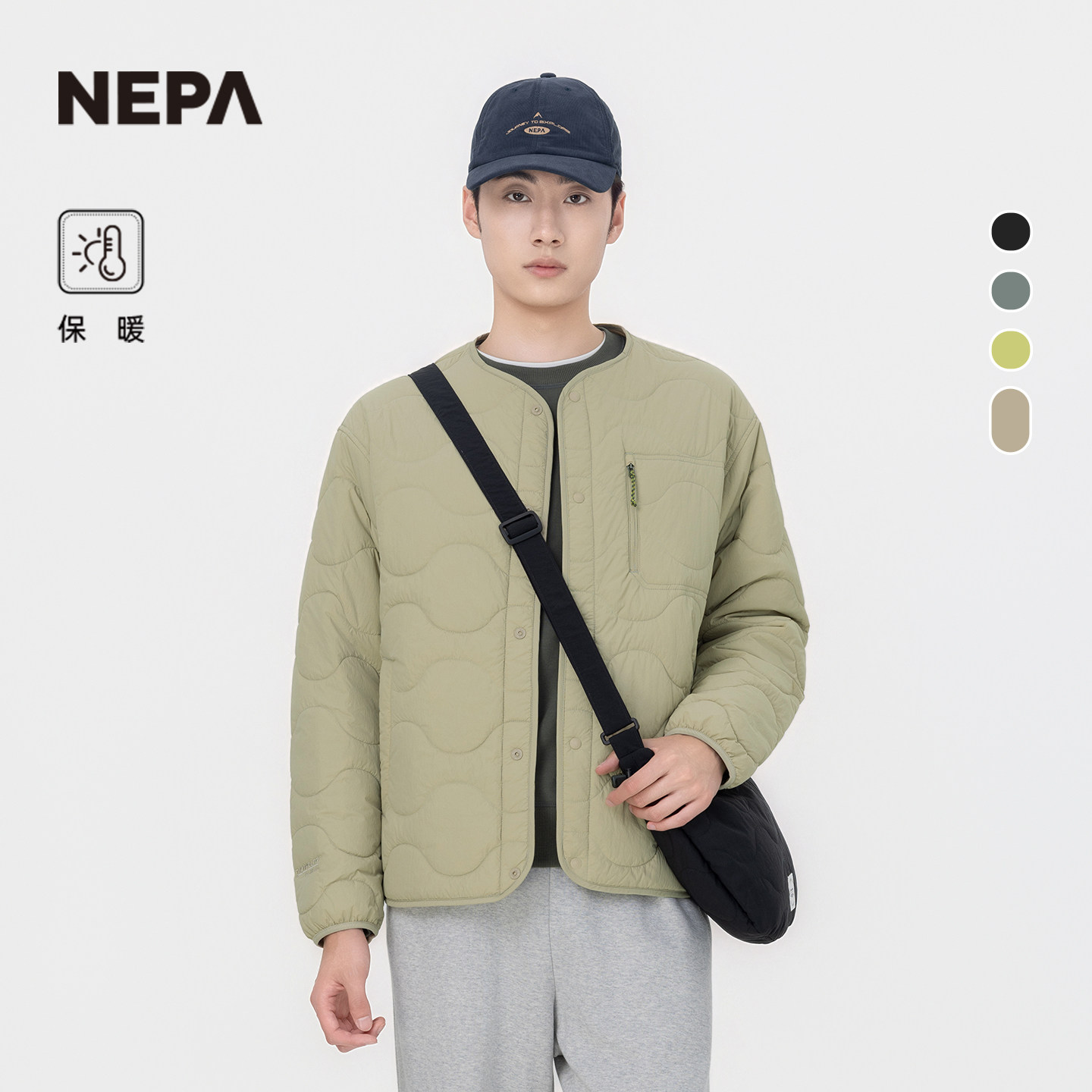 NEPA棉服轻便保暖男女款外套图片