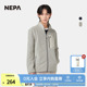 NEPA耐葩24秋冬户外男士 舒适绒布拉绒衣7K76103 休闲夹克换季