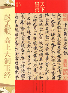 天下墨宝 元代楷书 赵孟頫 高上大洞玉经
