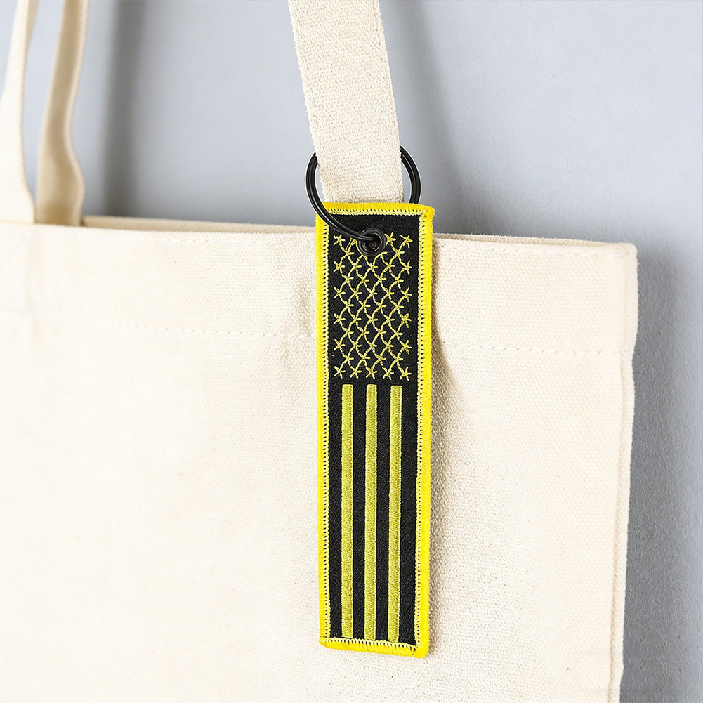 新款美国国旗双面刺绣钥匙扣星条旗钥匙圈背包吊坠挂饰护身符饰品,节庆用品/礼品,钥匙扣,淘宝优惠券,粉丝福利购,淘宝优惠卷