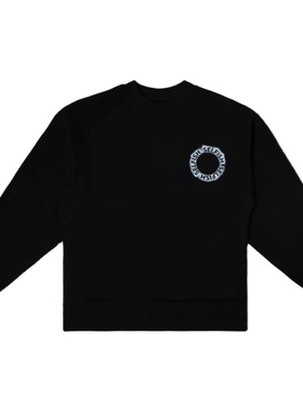 新疆棉SELFISH 20aw 日食卫衣 简约风格os宽松男女小众设计师潮牌