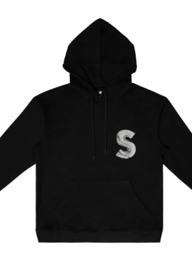 SELFISH情侣款气球卫衣小众设计师原创潮牌 雾霾蓝卫衣国潮新疆棉