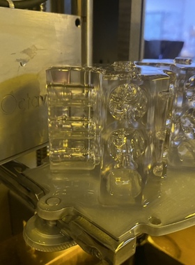 八度光Octavelight 光固化下沉式DLP面投影3D打印高透明树脂零件