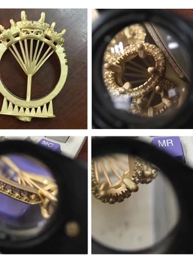 八度光Octavelight3D打印珠宝铸造蜡型 3D打印珠宝铸造树脂蜡咨询