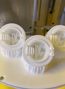 柔性硅胶3D打印八度光Octavelight下沉式dlp光固化3D打印硅胶材料