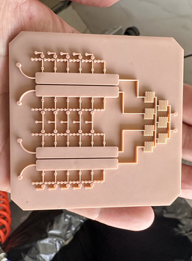长宽70mm微流控模具芯片微纳打印微针模具微流控PDMS微纳打印