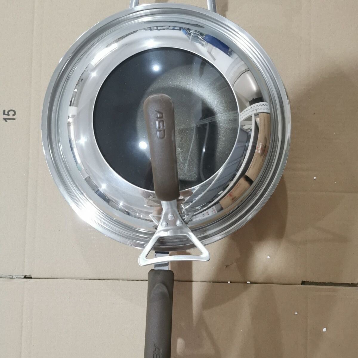 爱仕达炒锅锅盖大众32CM油你煎锅/平底锅