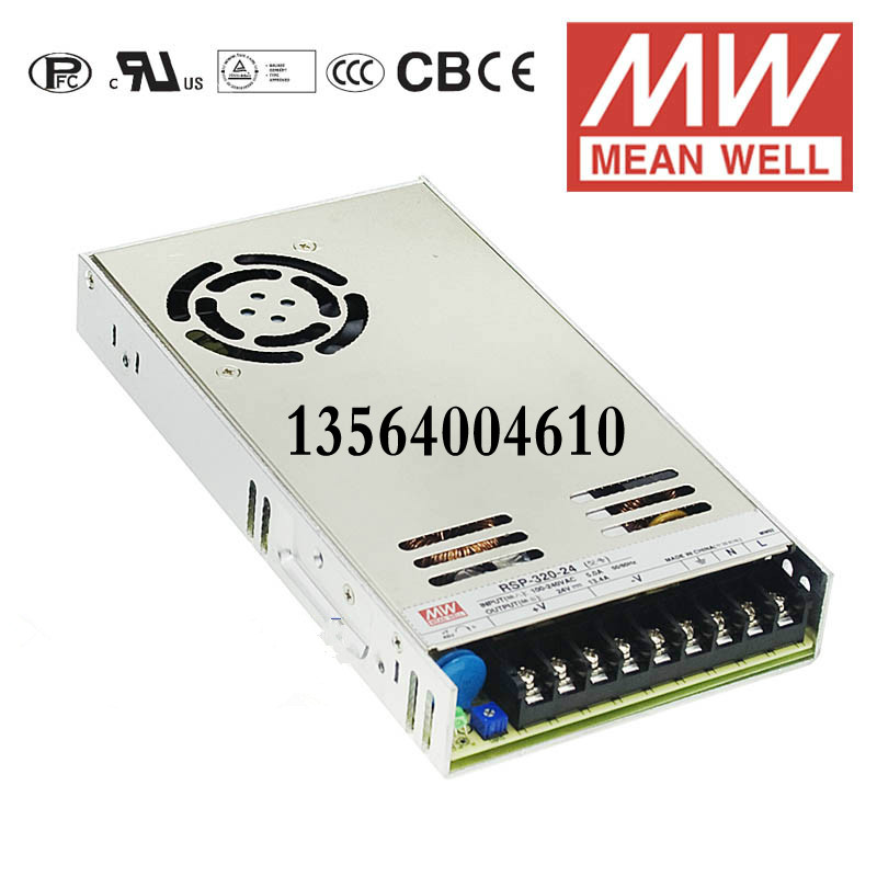 全新正品台湾明纬PFC超薄电源RSP-320-5 320W 5V60A 假一赔十