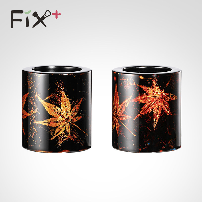 菲丝加芬大漆工艺漆语刷桶刷杯化妆刷收纳