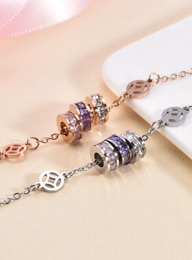 黄大仙同款三合一转运手链项链