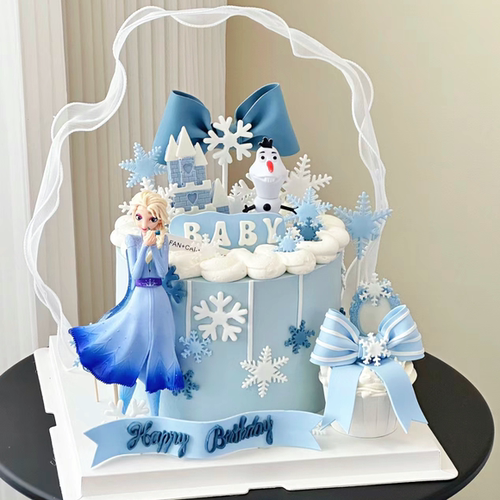 冰雪奇缘艾莎公主摆件