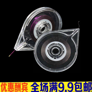 美甲工具金银线盒拉线盒子彩绘线易用拉线盒 饰品用品金银线盒子