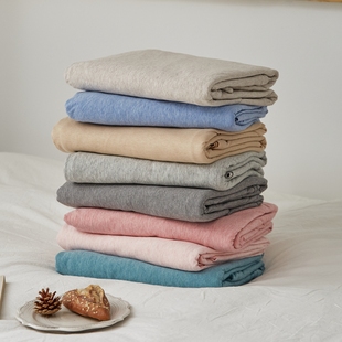 全棉纯色天竺棉床笠单件纯棉针织棉1.5m床套1.8m席梦思椰棕床垫套