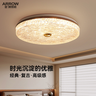 箭牌意式 现代轻奢高级感卧室主灯具 极简卧室吸顶灯2026设计师新款