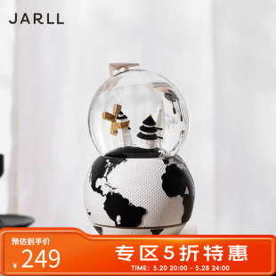 【5折特惠】JARLL环游世界纸飞机水晶球音乐盒女孩儿童生日情人节