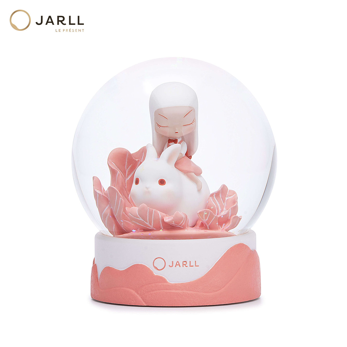 JARLL赞尔水晶球音乐盒白夜童话八音盒送情人节女孩生日告白礼物