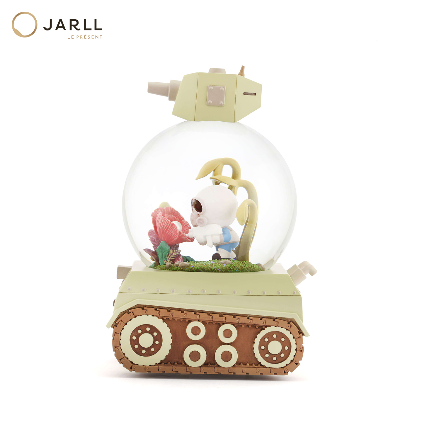 JARLL赞尔水晶球音乐盒旋转探险家款八音盒送男生送同学生日礼物