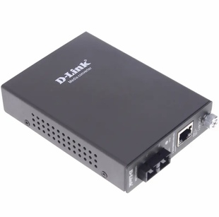 871 DGE 千兆多模双纤以太网介质光电转换光纤收发器 Link 友讯D