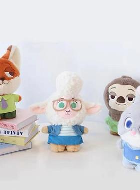 正版疯狂动物城系列闪电挂件公仔朱迪尼克狐狸毛绒玩偶男女生礼物