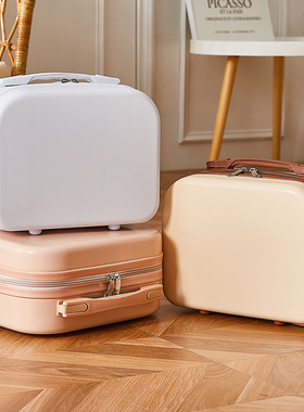 2022伴手礼14寸手提箱子母箱节日儿童行李箱小型礼盒化妆箱包批发