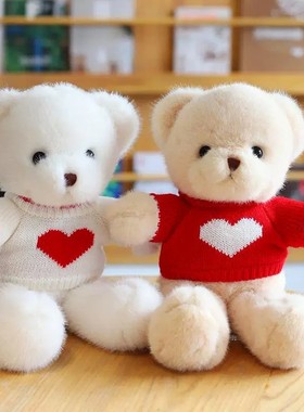 可爱泰迪熊毛绒玩具精品抓机公仔水貂熊玩偶布娃娃儿童生日礼物