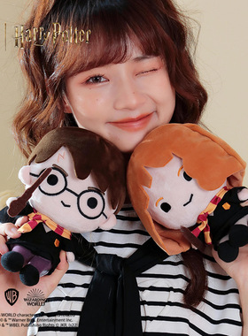 正版哈利波特毛绒玩具可爱猫头鹰娃娃玩偶摆件卡通周边公仔短毛绒