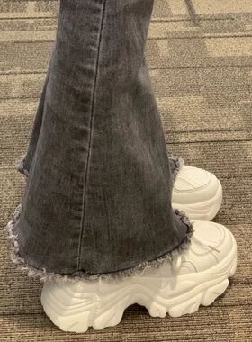 老爹鞋女款增高2024春季新款百搭小个子显高厚底炸街运动鞋女