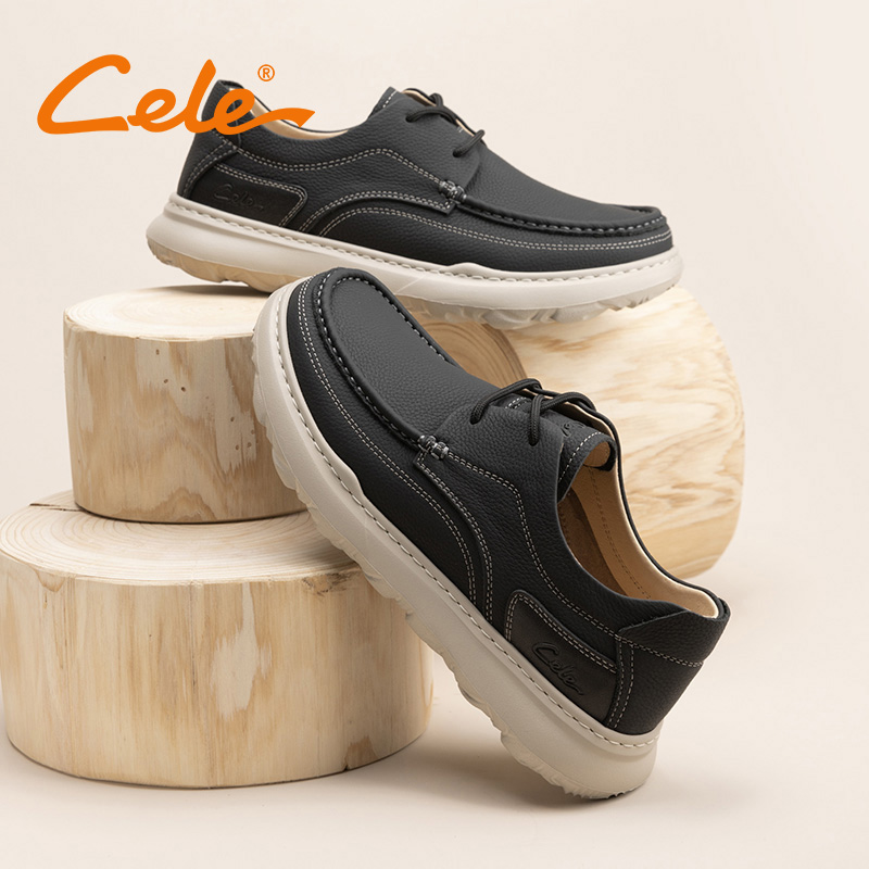 舒适商务百搭男士皮鞋Cele新款