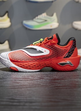 李宁反伍5 LOW男子篮球鞋2026春季新款轻量高回弹运动鞋ABFW003
