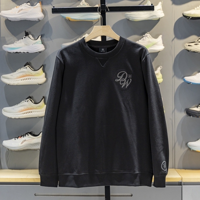 李宁卫衣男子2026春季新品韦德系列运动休闲套头无帽卫衣AWDW013