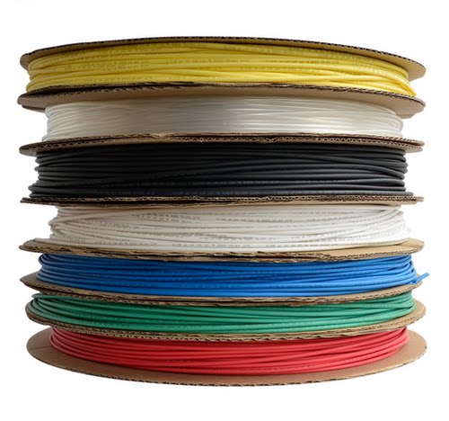 沃尔环保PE热缩管透明绝缘收缩套管12 14 15 16 18 20 25mm 整卷