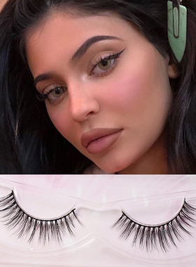 欧美妆假睫毛A18 3D立体混血自然 ins风柔软舒适水貂毛 kylie同款