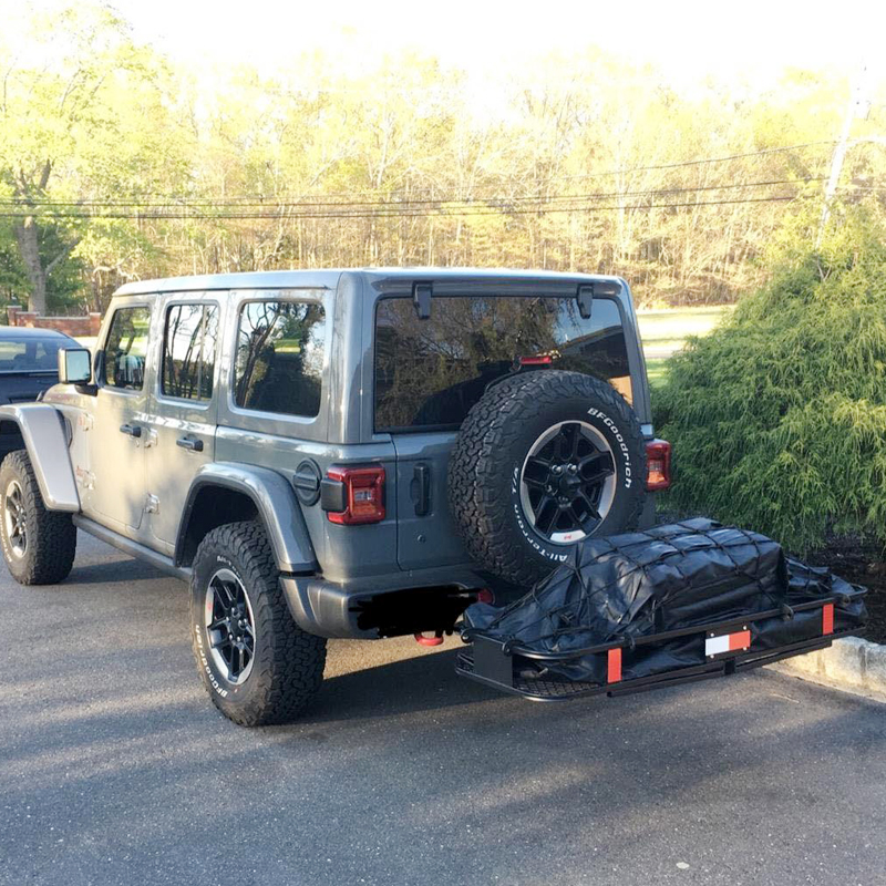 汽车车尾行李框车载拖车框篮