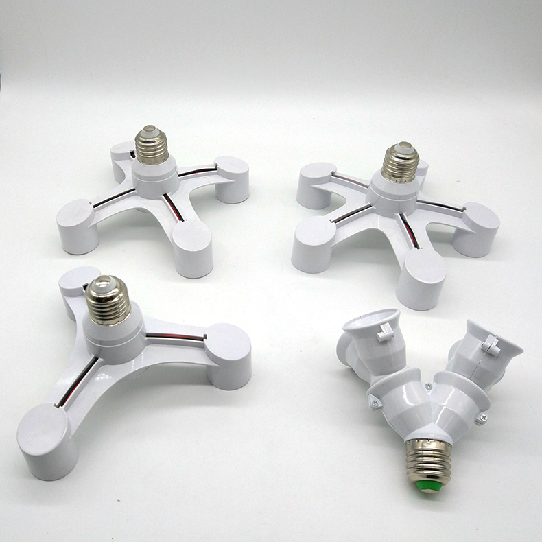 一分多螺纹延长e27节能转换灯头