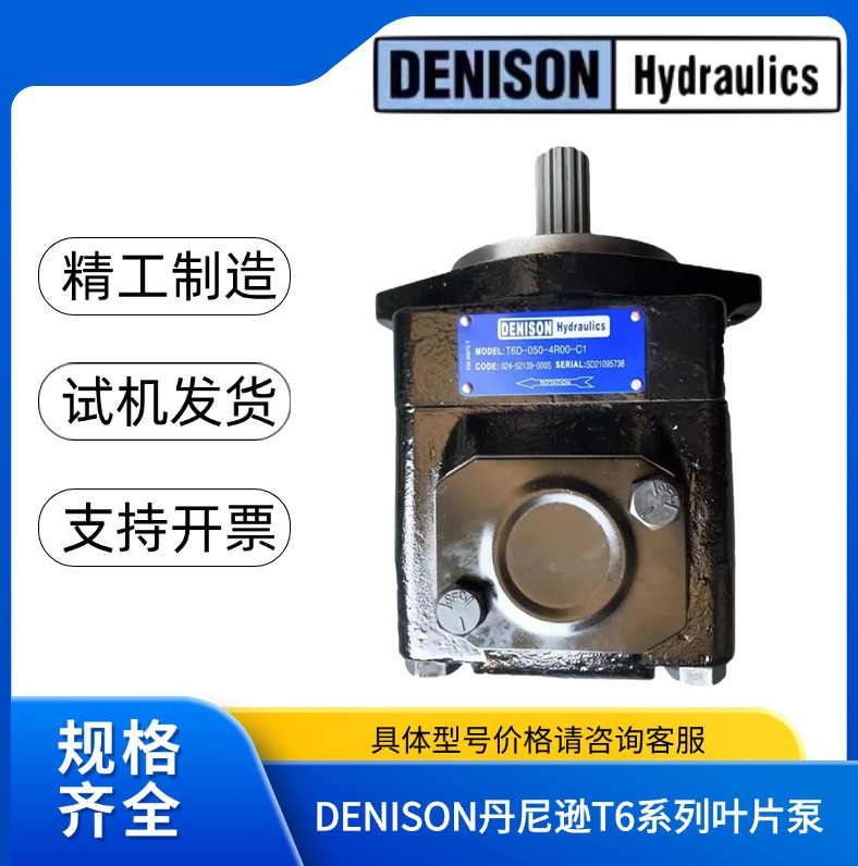 丹尼逊DENISON叶片泵T6E 057/062(1R00 1R01 1R02 1R03)A1/B1/C11