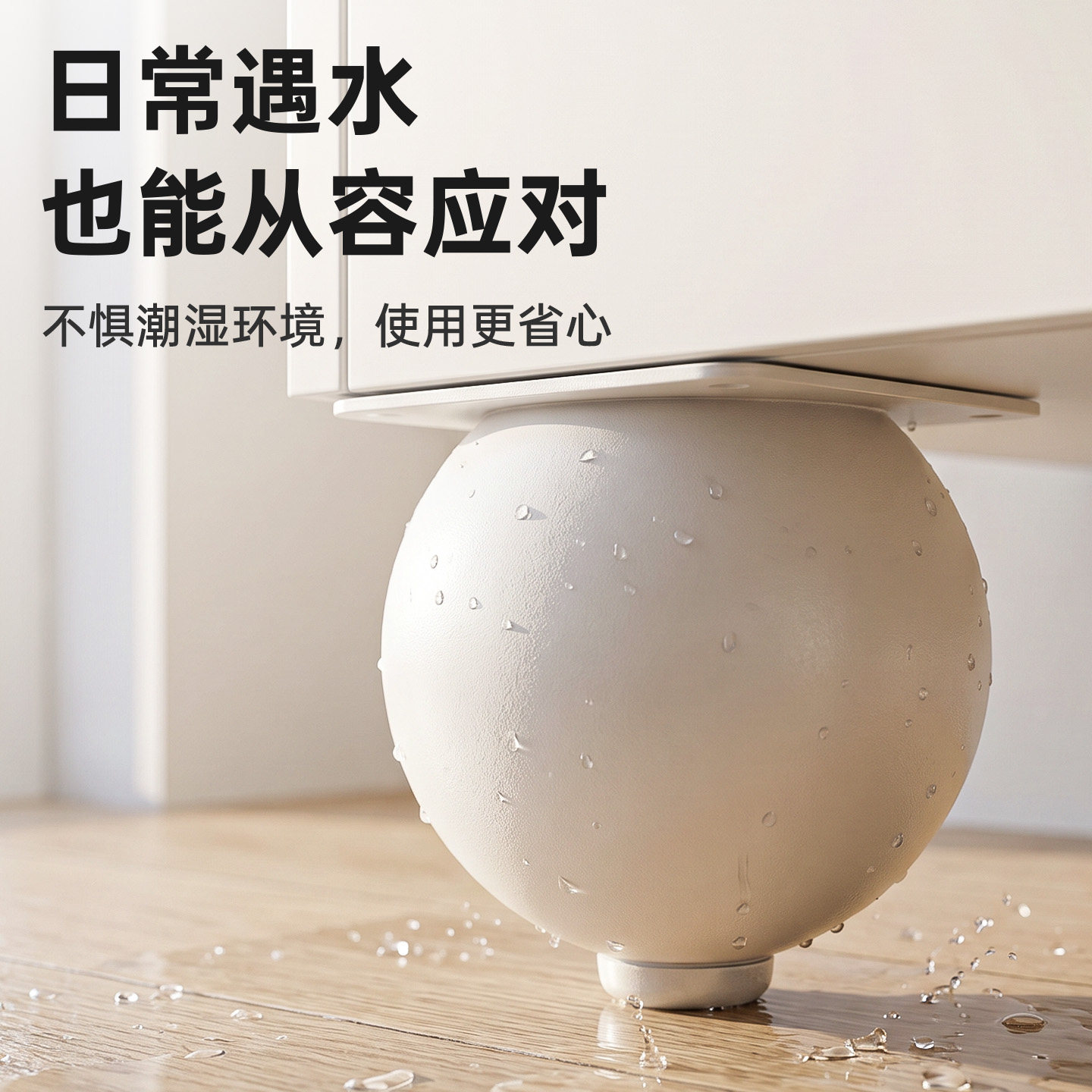 高端轻奢圆球家具支撑脚家具垫高
