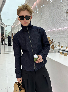 ESC MAN STUDIO/ 让你提高气场的CHIC风气质牛仔夹克外套休闲上衣