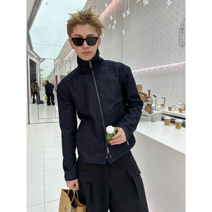 ESC MAN STUDIO/ 让你提高气场的CHIC风气质牛仔夹克外套休闲上衣