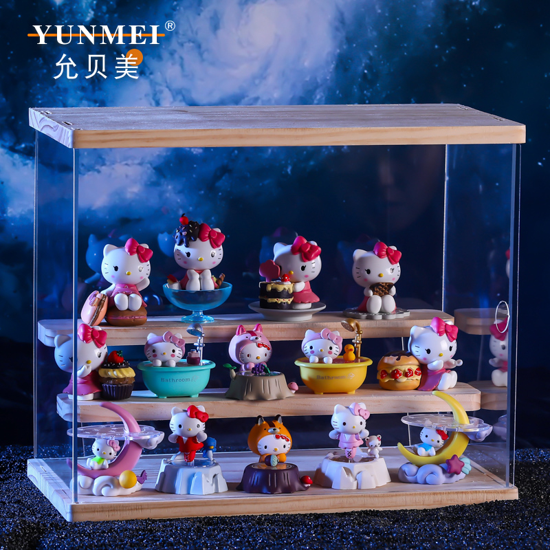 允贝美卡通可爱盲盒玩具桌面摆件