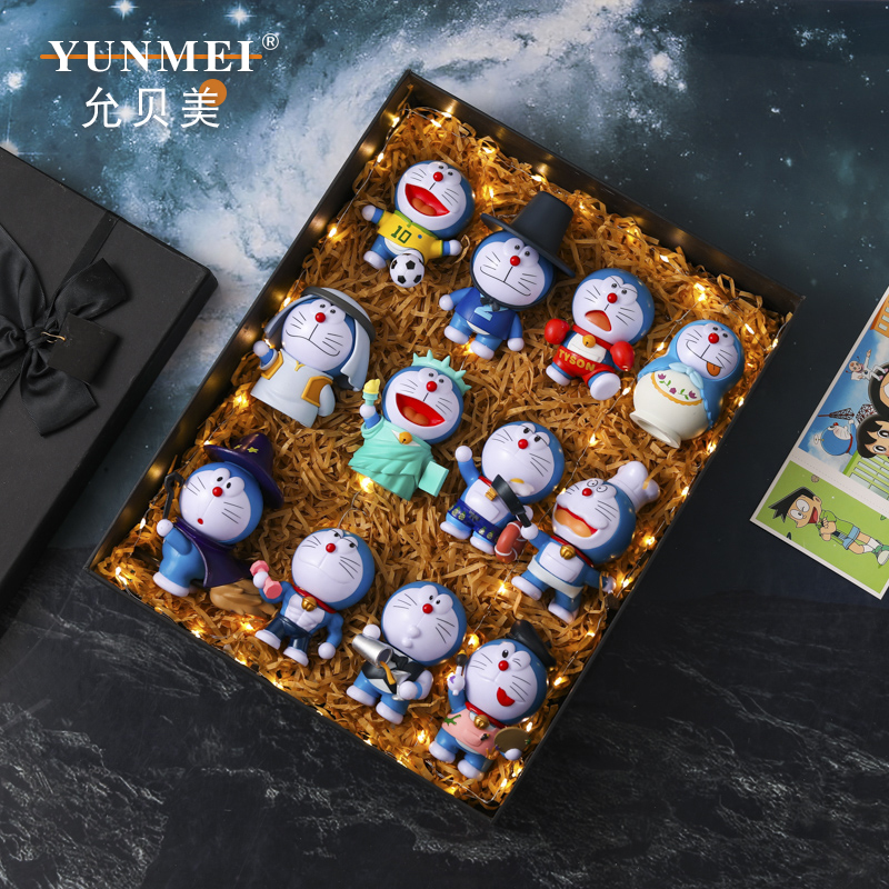 允贝美哆啦A梦动漫玩具盲盒潮玩