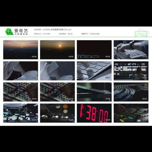 新闻直播间准备工作录制节目拍摄摄像演播室宣传实拍视频素材