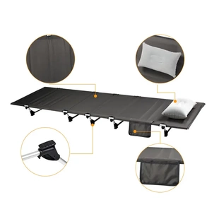 行军床铝合金户外野营可携带式折叠床出行简易沙滩床户外椅子凳子