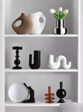 现代轻奢家居软装饰品客厅电视柜