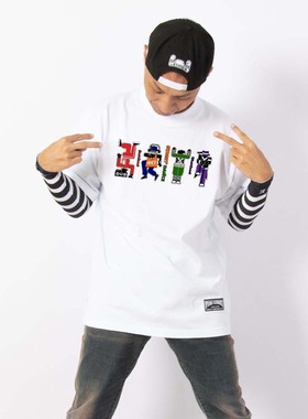 FunkyChoice X AGA DESIGN 联名2024年locking锁舞短袖locker男女