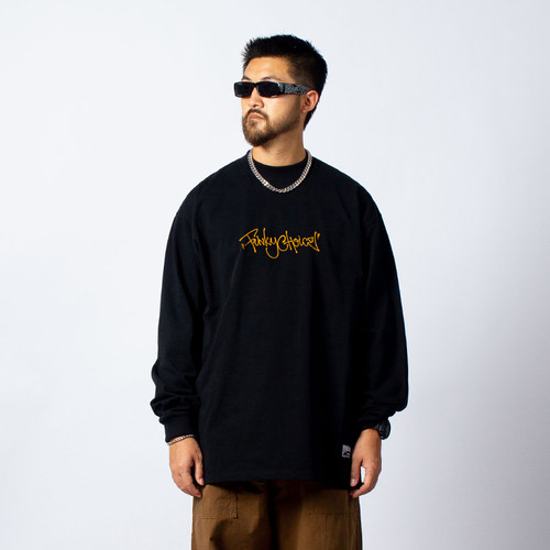 FunkyChoice街头涂鸦字母长袖T恤